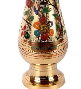 Detec Brass Golden Vase - Rishan Lifestyle