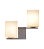 Load image into Gallery viewer, Detec Alroy White &amp; Chrome Duo Wall Light
