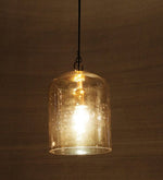 Load image into Gallery viewer, Detec Eron Dome Gold Luster Glass Pendant
