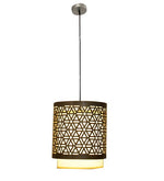 Load image into Gallery viewer, Detec Maday Etched Dual Shade Hanging Light
