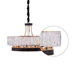 Load image into Gallery viewer, Detec Derek 12 Light Crystal Chandelier
