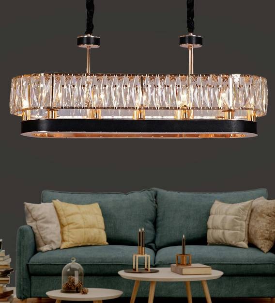 Detec Derek Longitude 12 Light Crystal Chandelier