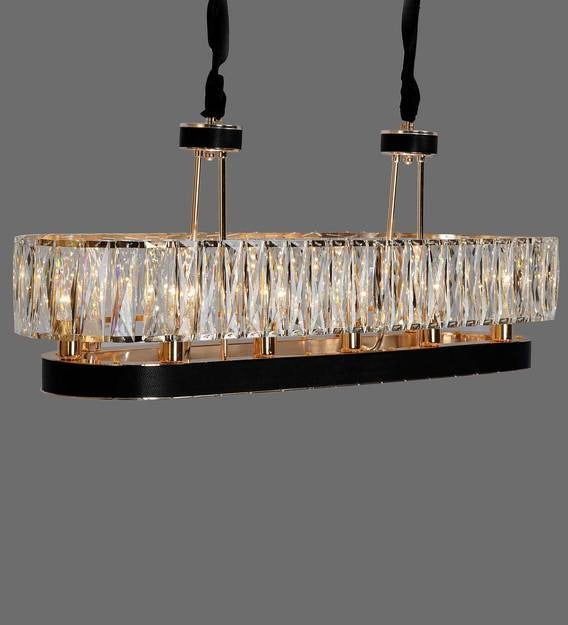 Detec Derek Longitude 12 Light Crystal Chandelier