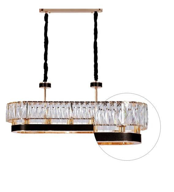 Detec Derek Longitude 12 Light Crystal Chandelier