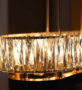 Detec Derek Longitude 12 Light Crystal Chandelier