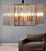 Load image into Gallery viewer, Detec LuxLume 12 Light Crystal Chandelier
