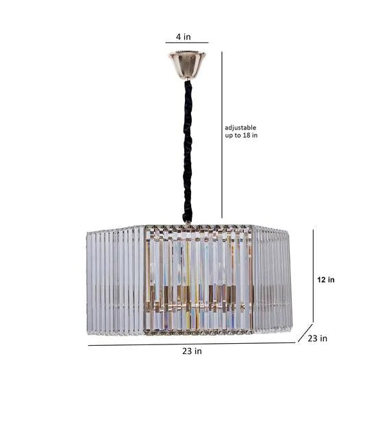 Detec LuxLume 12 Light Crystal Chandelier