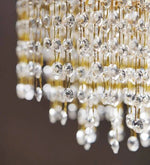 Load image into Gallery viewer,  Detec Ellie Gold Metal 12 Light Crystal Chandelier
