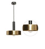 Load image into Gallery viewer, Detec Maloto Green Luster and Brass Hanging Light
