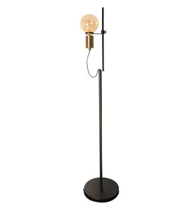 Detec Malcolm Adjustable Matte Black Floor Lamp