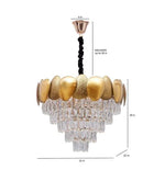 Load image into Gallery viewer, Detec Keys to the Kingdom 12 Light Crystal Chandelier
