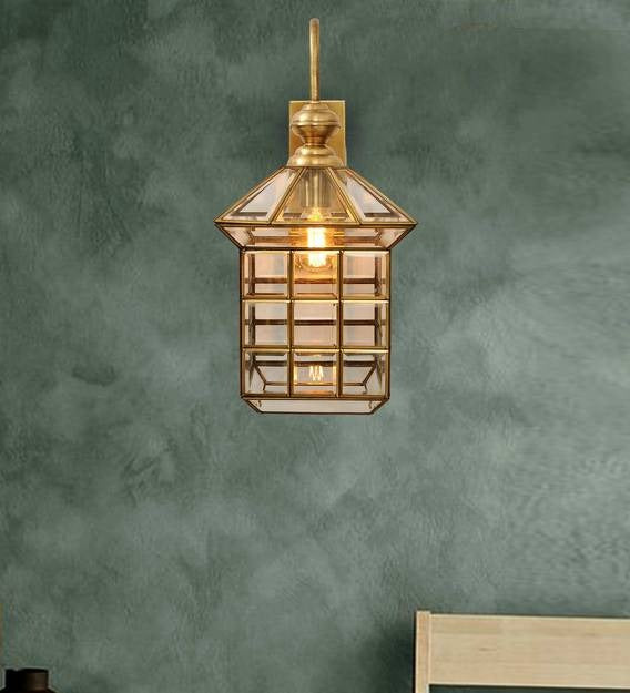 Detec Calsada Classic Brass Wall Light