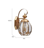 Load image into Gallery viewer, Detec Wycombe Classic Brass Wall Light
