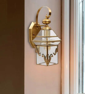 Detec Dunellon Classic Brass Wall Light