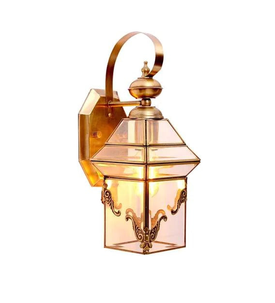 Detec Dunellon Classic Brass Wall Light