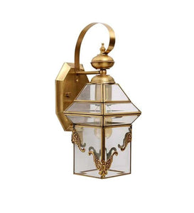 Detec Dunellon Classic Brass Wall Light