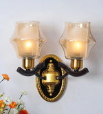 Load image into Gallery viewer, Detec Mysville Dual Glass Shade Oblic Two Wall Light
