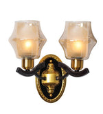 Load image into Gallery viewer, Detec Mysville Dual Glass Shade Oblic Two Wall Light
