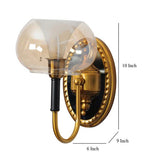 Load image into Gallery viewer, Detec Boykin Dual Glass Shade Wall Light
