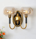 Load image into Gallery viewer, Detec Boykin Dual Glass Shade Oblic Two Wall Light
