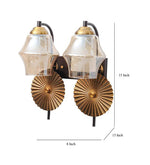 Load image into Gallery viewer, Detec Wycombe Dual Glass Shade Oblic Two Wall Light
