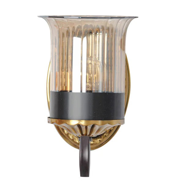 Detec Clarendale Glass Shade Wall Light