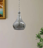 Load image into Gallery viewer, Detec Fresno Dome Smoke Luster Hanging Light
