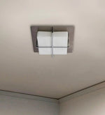 Load image into Gallery viewer, Detec Piquette Chrome Solid Metal Ceiling Light 
