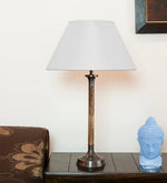 Load image into Gallery viewer, Detec White Cotton Table Lamp
