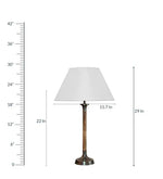 Load image into Gallery viewer, Detec White Cotton Table Lamp
