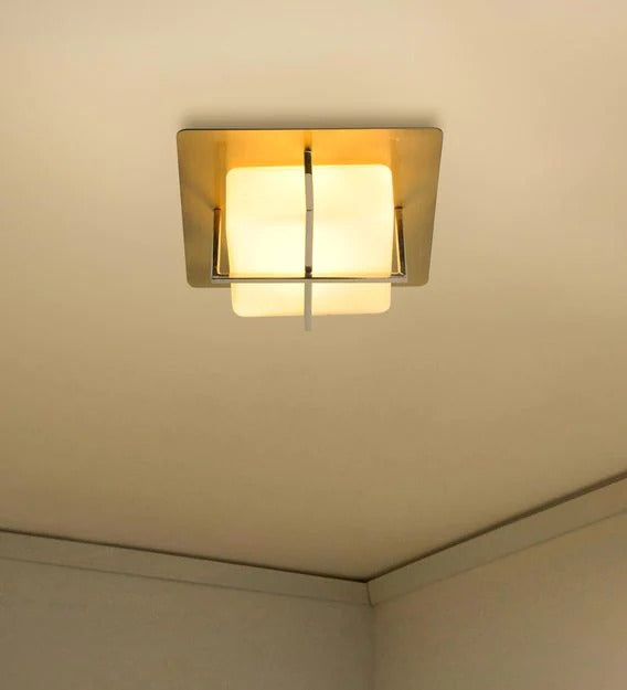 Detec™ Piquette Chrome Solid Metal Ceiling Light