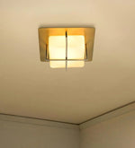 Load image into Gallery viewer, Detec Piquette Chrome Solid Metal Ceiling Light
