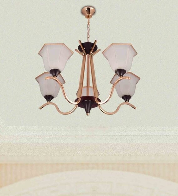 Detec Heulwen Metal & Glass Colonial Chandelier