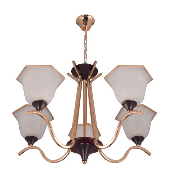 Detec Heulwen Metal & Glass Colonial Chandelier