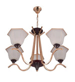 Load image into Gallery viewer, Detec Heulwen Metal &amp; Glass Colonial Chandelier
