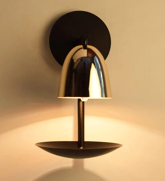 Detec Pitchford Black and Copper Wall Sconce