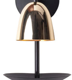 Load image into Gallery viewer, Detec Pitchford Black and Copper Wall Sconce
