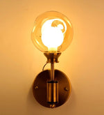 Load image into Gallery viewer, Detec Caleb Amber Thumb Pressed Wall Sconce
