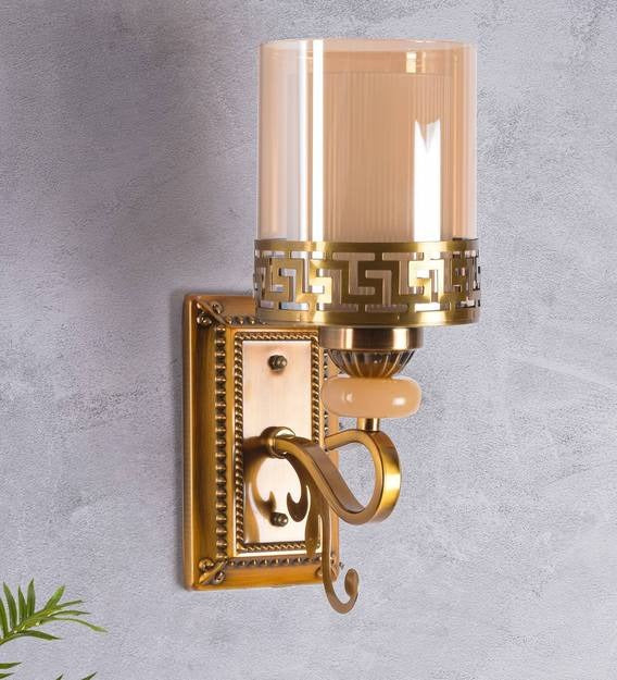 Detec Yosmitte Designer Trim Double Glass Wall Light