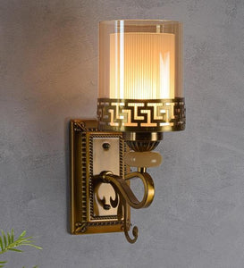 Detec Yosmitte Designer Trim Double Glass Wall Light