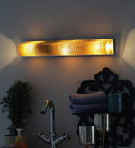 Load image into Gallery viewer, Detec Ace Brown Glass Trio Wall Light
