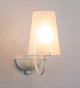 Detec Lange white Metal Wall Light