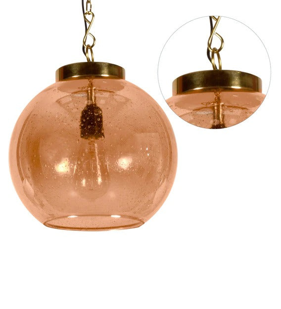Detec Alufoil Glass Hanging Lamp