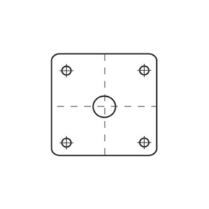 Salzer Front Plate Assembly 40 to 200A  ( FP200SQ88 ) (Pack of 10)