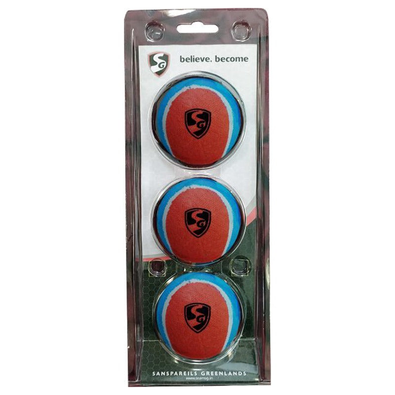 SG Practice Tennis Ball For 3 To 12 Years Age Pack of 6