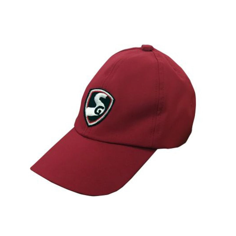 SG Junior Cricket Cap For 3 To 8 Years Age Group In Red