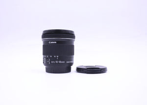 Used Canon ef S 10 18 Lens