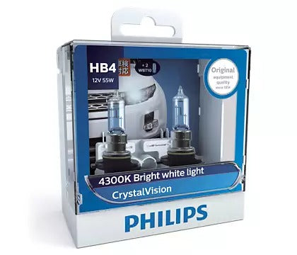 Philips CrystalVision Headlight bulb 9006CVSM