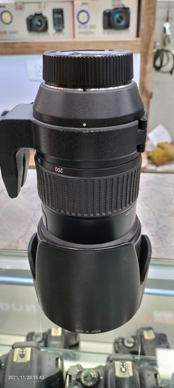 Nikon के लिए टैम्रॉन 70-200F/2.8 का उपयोग किया गया