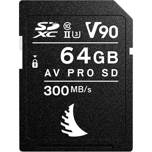 Angelbird 64gb Av Pro Mk 2 V90 Uhs Ii Sdxc Memory Card